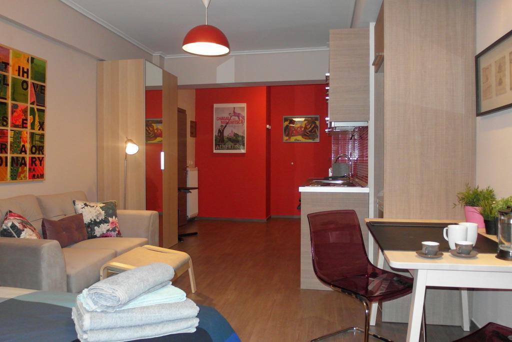 Rino Thessaloniki Apartments מראה חיצוני תמונה